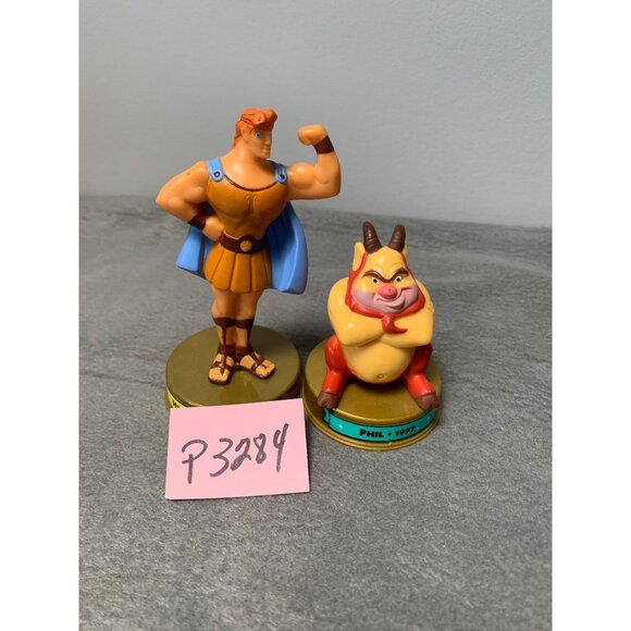 Disney Hercules & Phil 2002 Figures Vintage McDonalds Collectibles - Picture 8 of 8